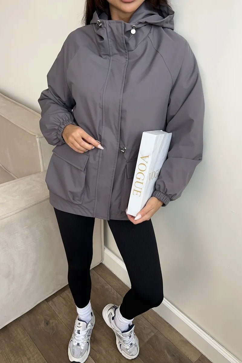 Adelia wasserdichte Jacke mit Kapuze