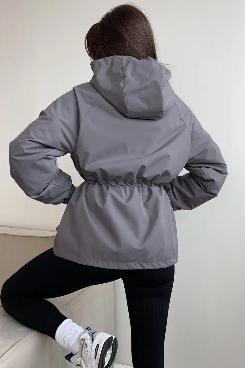 Adelia wasserdichte Jacke mit Kapuze