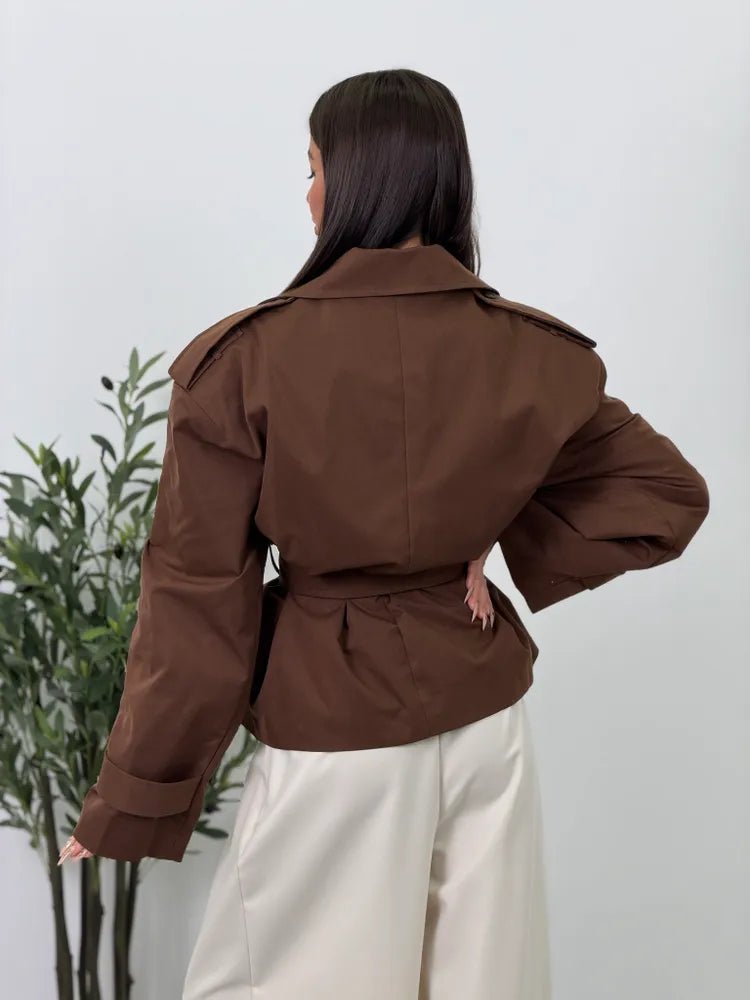 Kurzer Trenchcoat Adinda