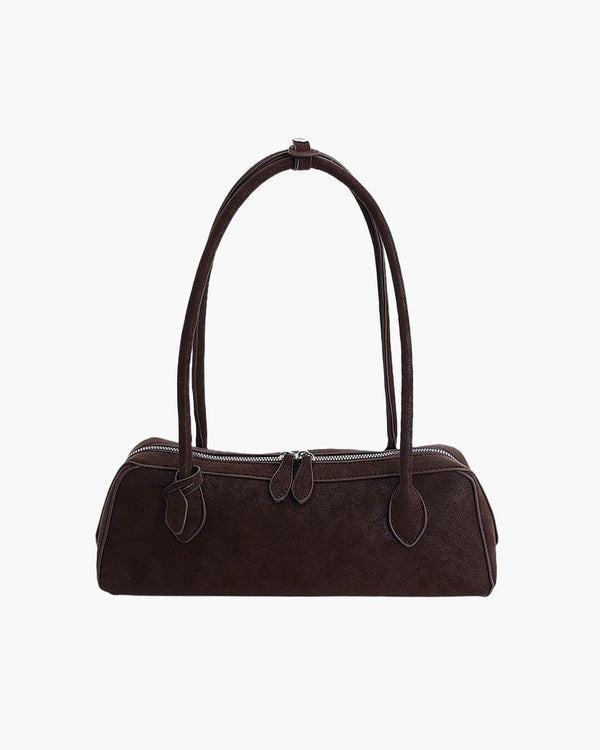 Adora Baguette-Tasche aus Veloursleder