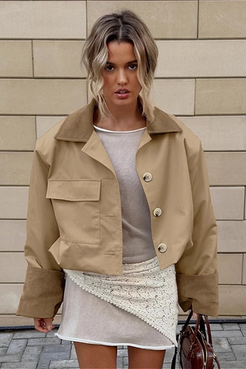 Adriana kurze Utility-Jacke