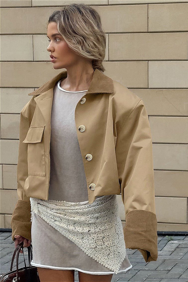Adriana kurze Utility-Jacke