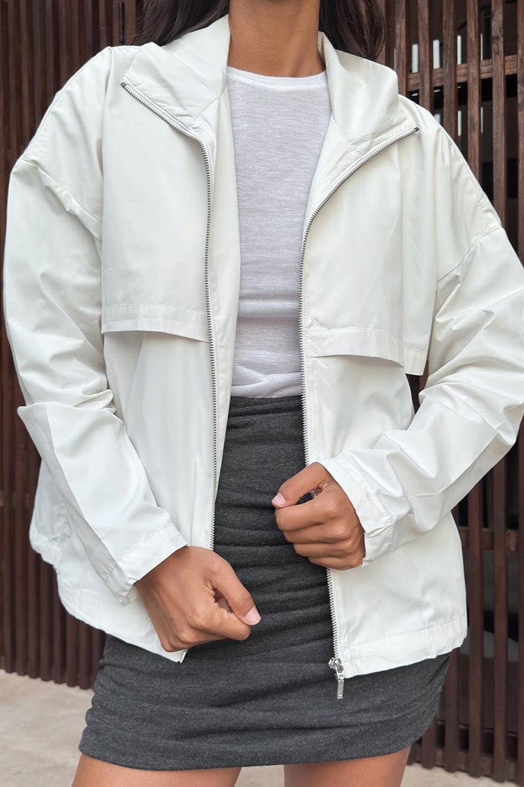 Agnes Windbreaker mit Reißverschluss