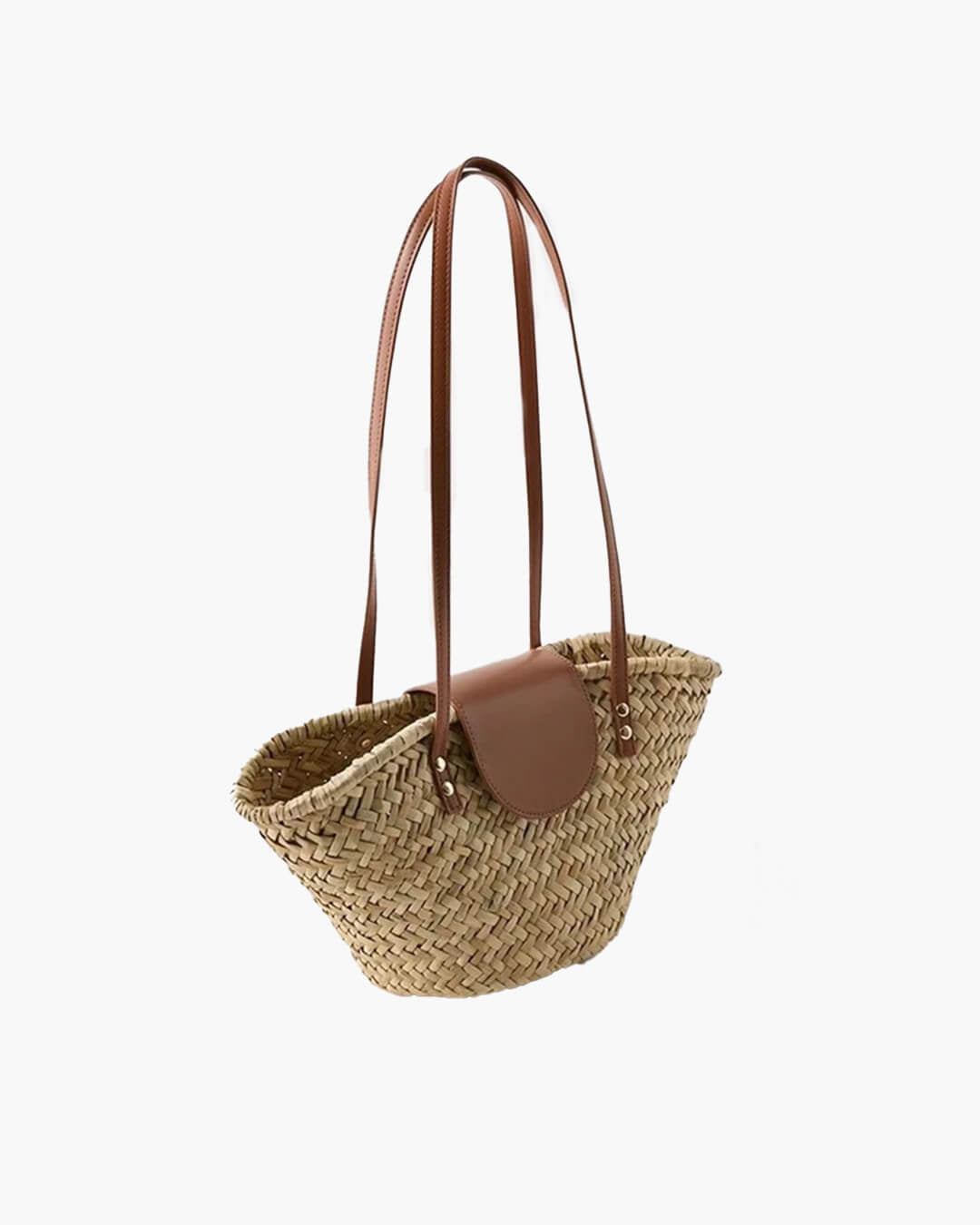 Aisea geflochtene Schultertasche aus Rattan