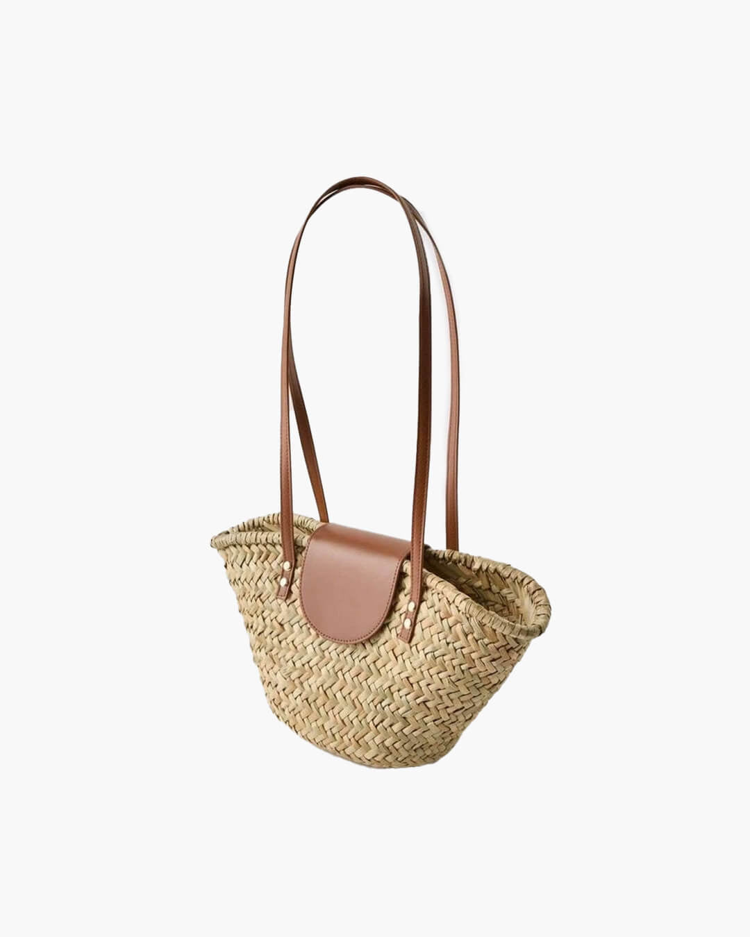 Aisea geflochtene Schultertasche aus Rattan