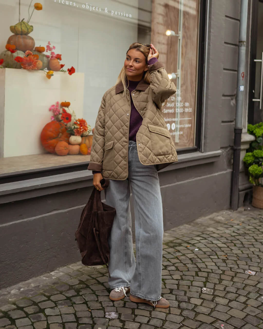 Gesteppte Retrojacke Alice