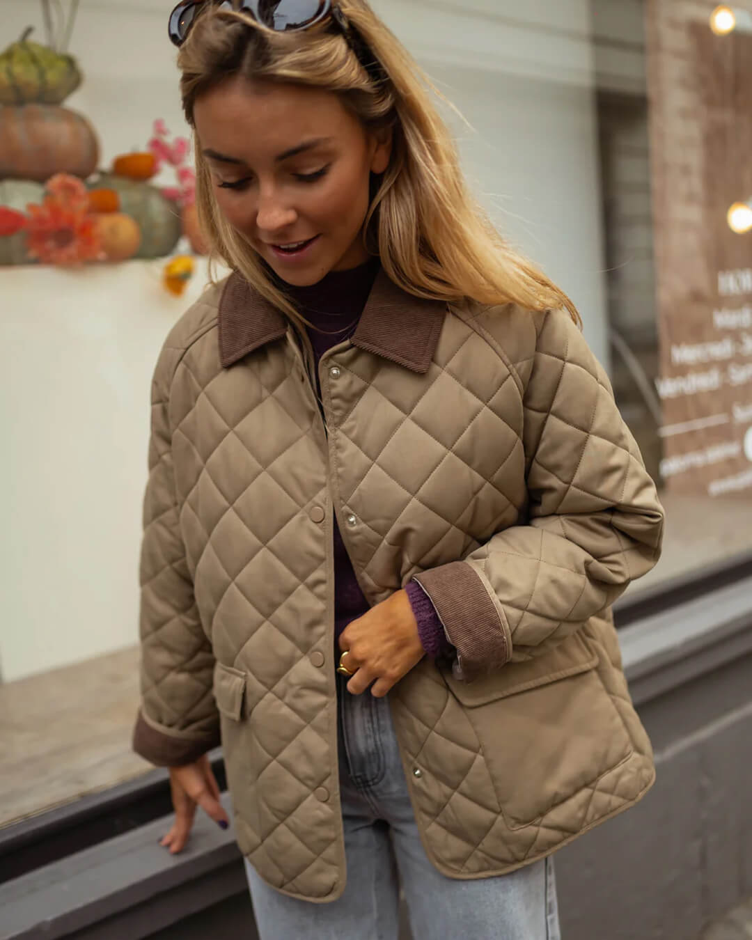 Gesteppte Retrojacke Alice