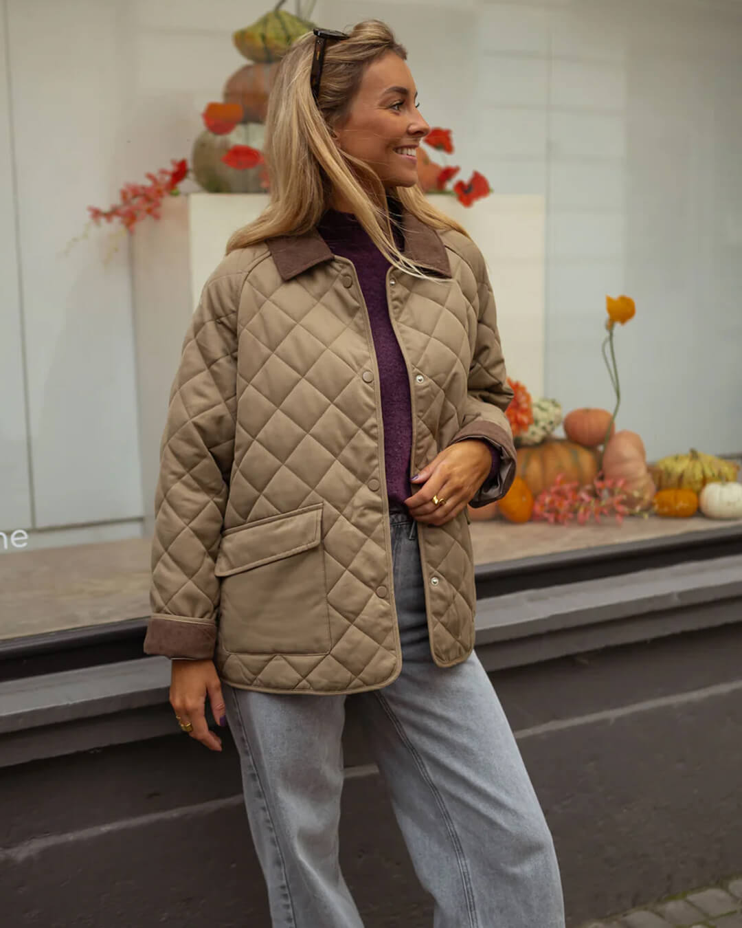 Gesteppte Retrojacke Alice