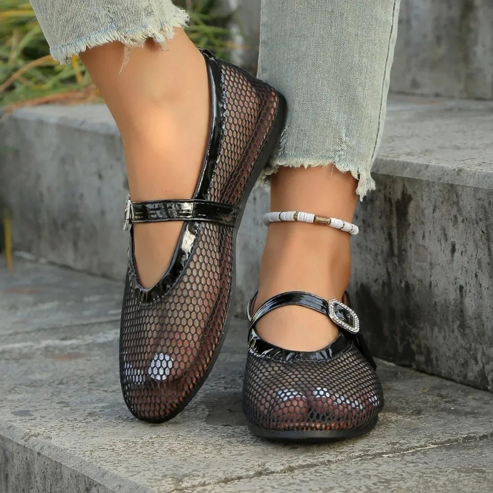 Alice Ballerinas mit runder Zehenpartie