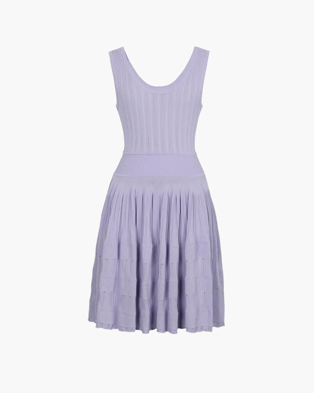 Alicia Gestricktes Minikleid mit Trägern