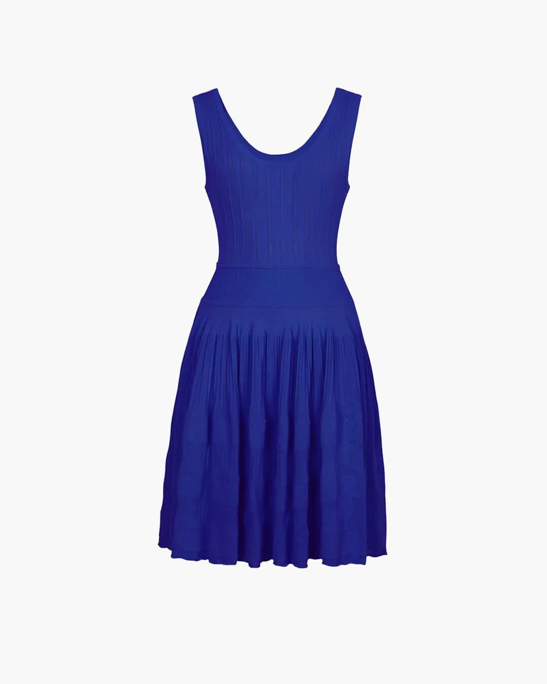 Alicia Gestricktes Minikleid mit Trägern