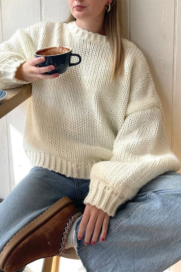 Amanda Crew Neck Layering Sweater