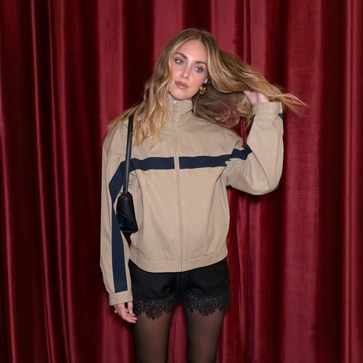 Amanda Vintage Bomber Jacket