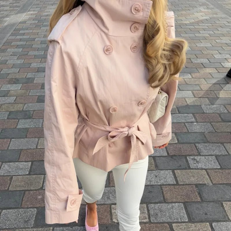 Amy Trenchjacke mit Gürtel