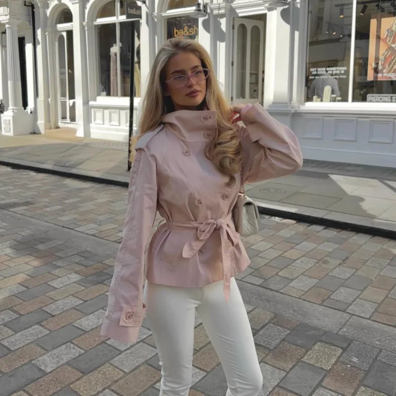 Amy Trenchjacke mit Gürtel
