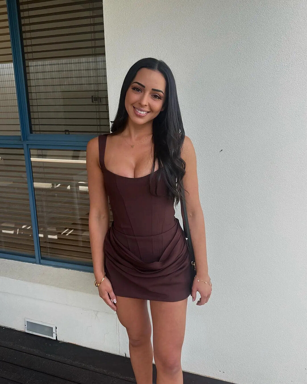 Amy Ärmelloses Minikleid