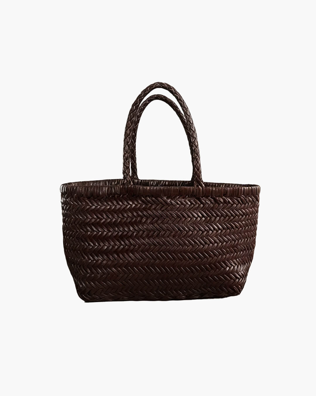 Anais Handgewebte Ledertasche