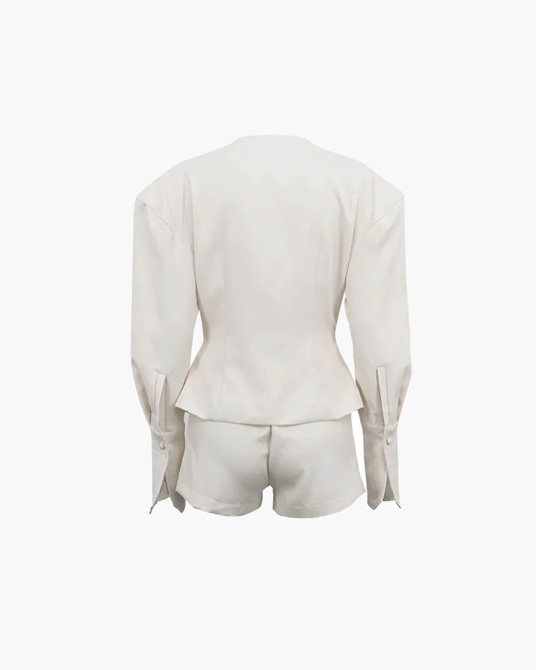 Angelica Blazer-Shorts-Set mit taillierter Taille