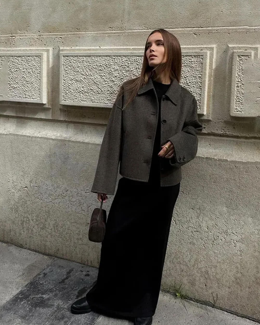Angelina Kurze Jacke mit Knöpfen