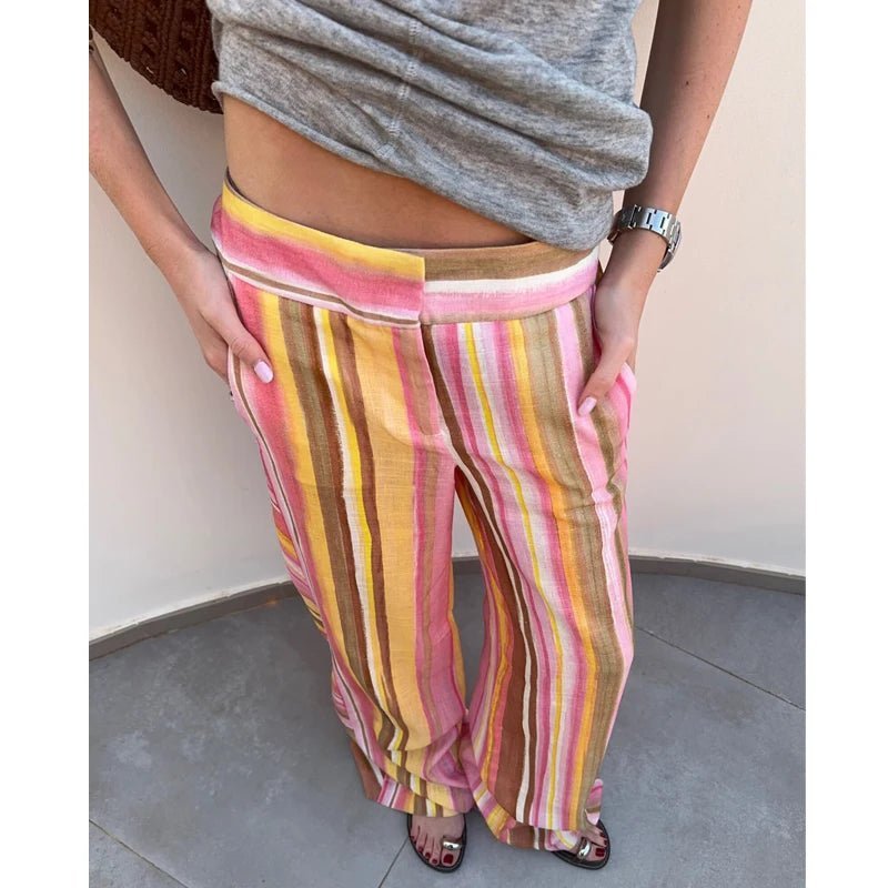 Anne Palazzo-Hose mit weitem Bein