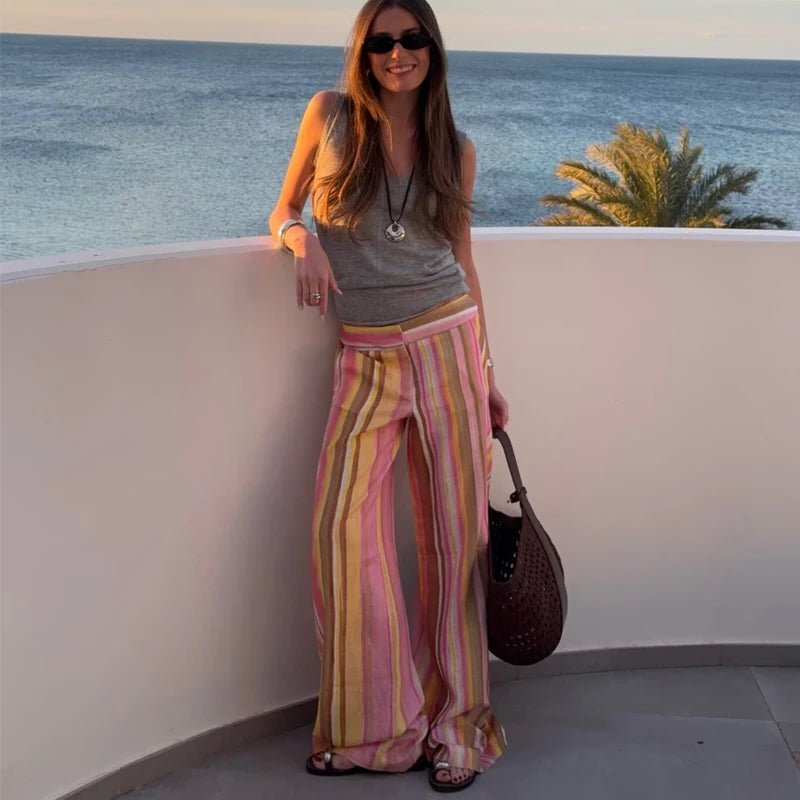 Anne Palazzo-Hose mit weitem Bein
