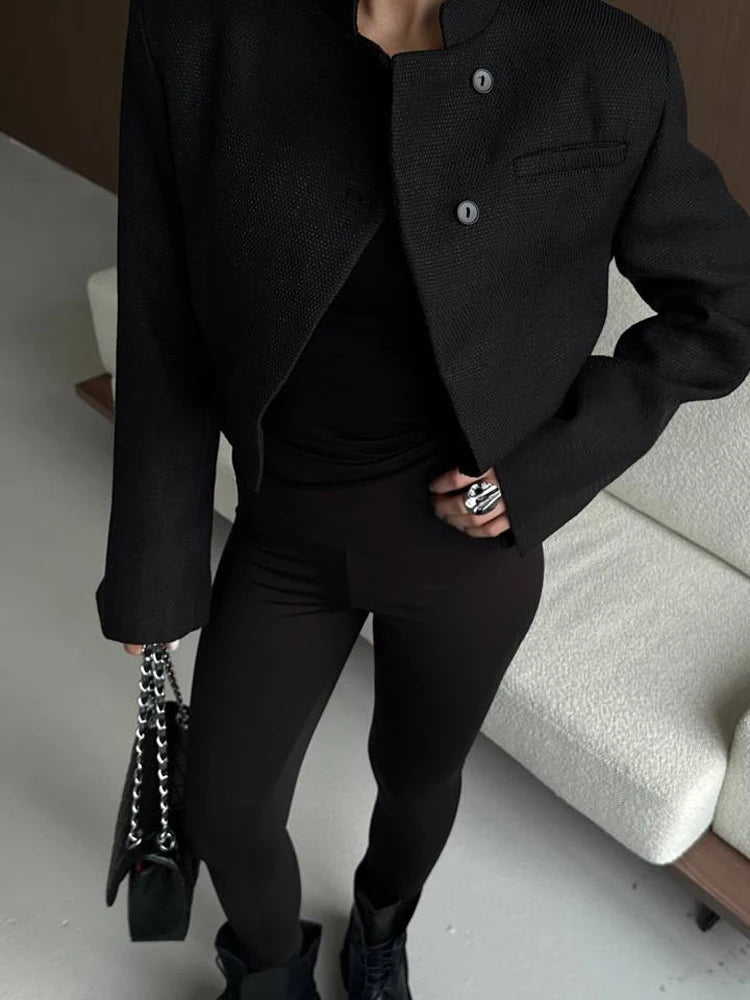 Anneliese Kurzer Blazer mit Knopfleiste
