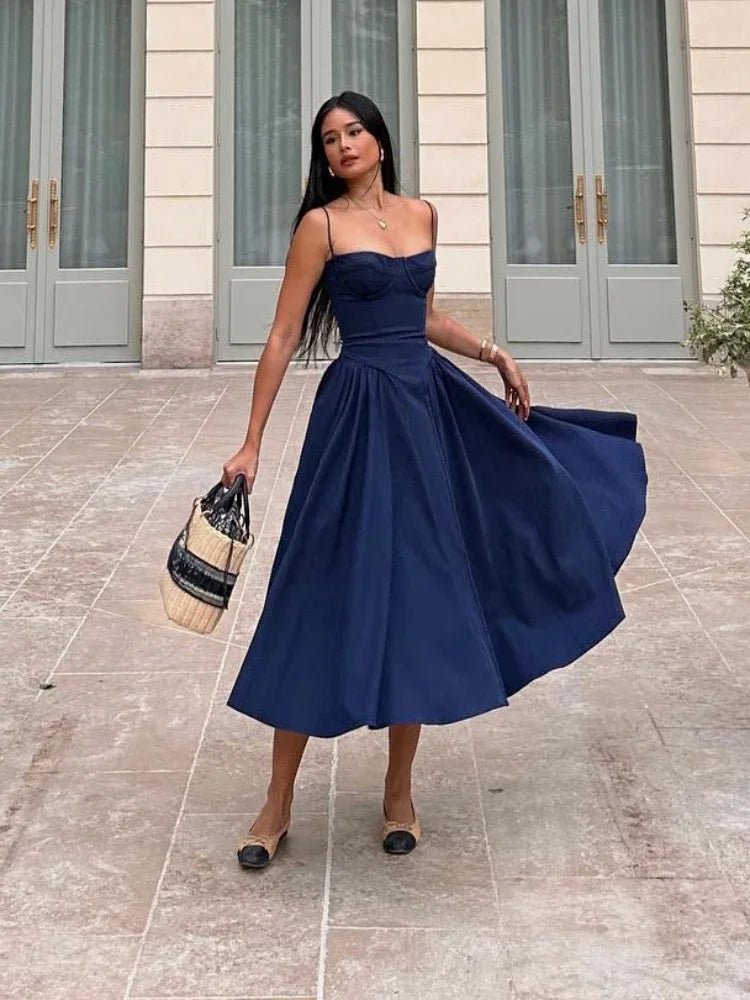 Annika Ärmelloses Midikleid mit Trägern
