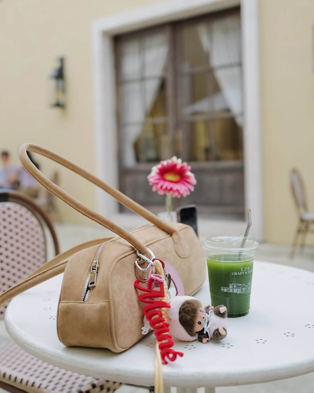 Aveline Tasche aus veganem Wildleder