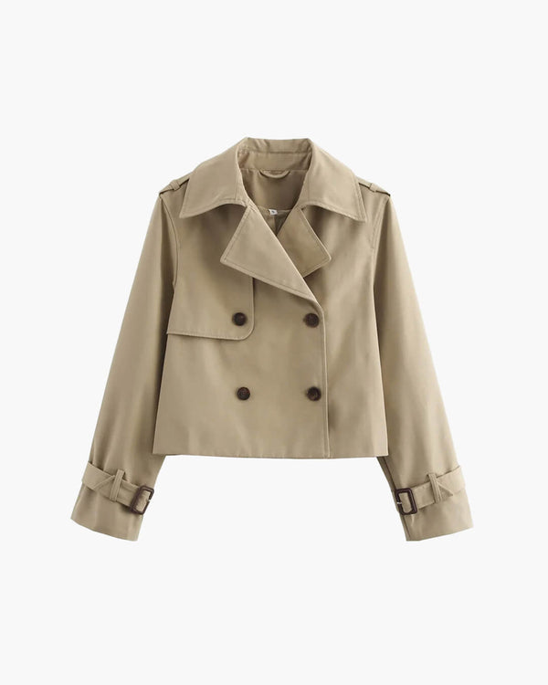 Bellatrix Cropped Trench Coat