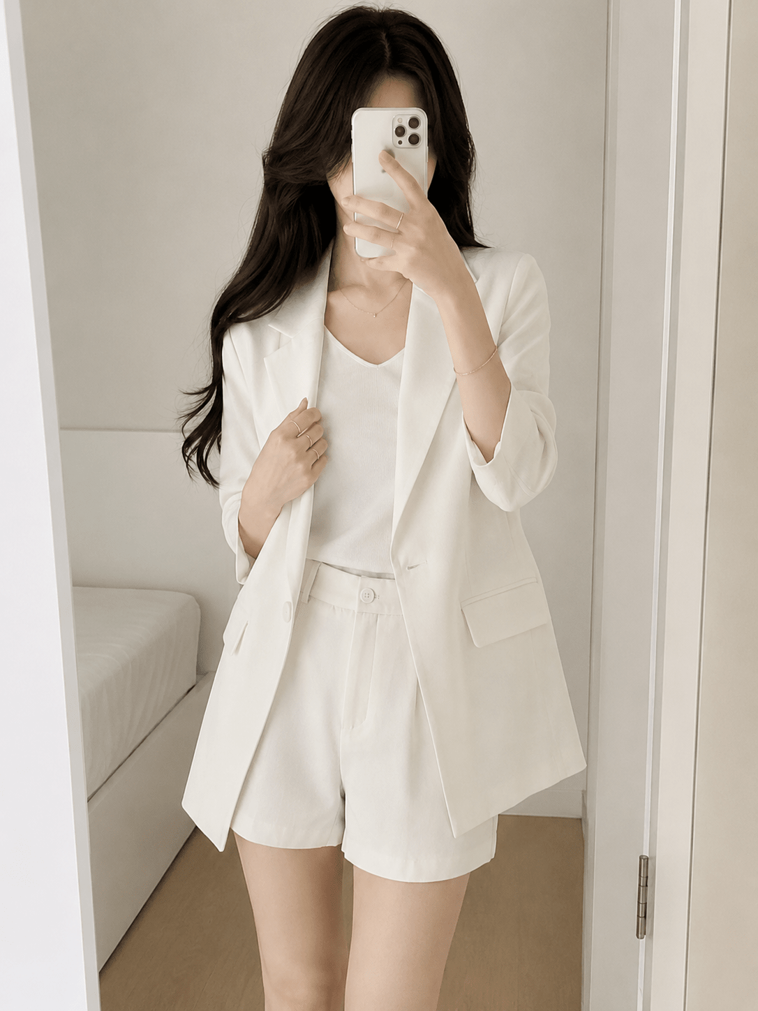 Bianca Short Sleeve Blazer Set