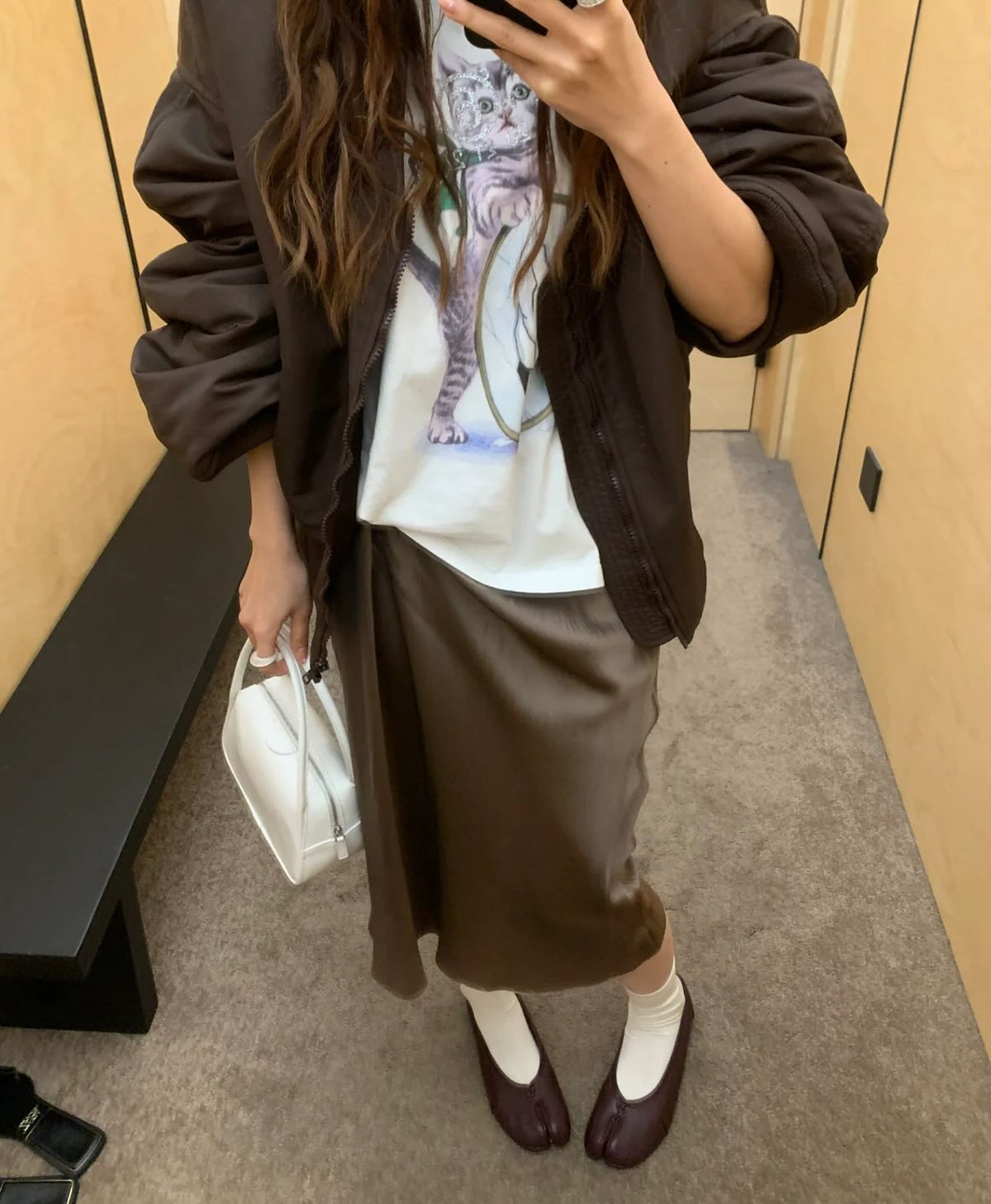 Bianca Leder-Mules mit Zehenschlitz