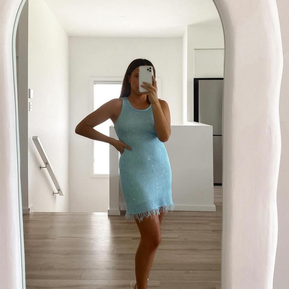 Minikleid „Bianca“ mit Quasten