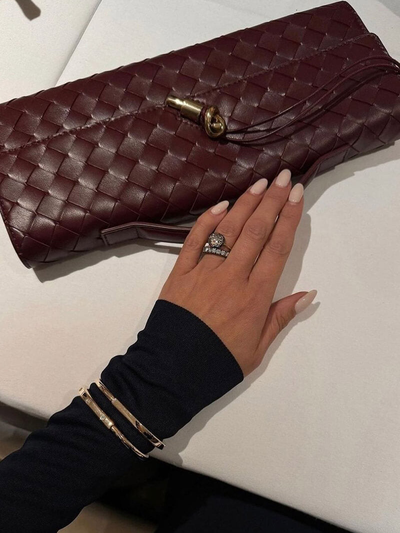 Bianca-gewebte Handtasche