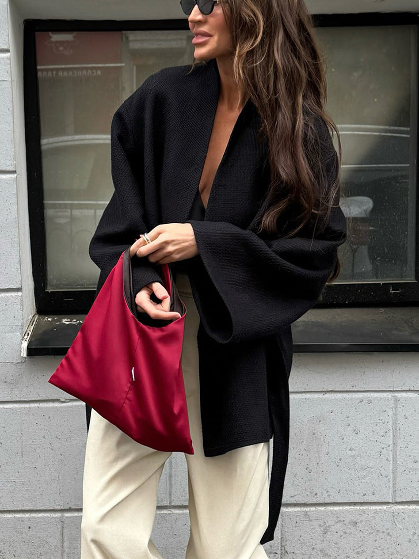 Daria Wickeljacke mit Gürtel