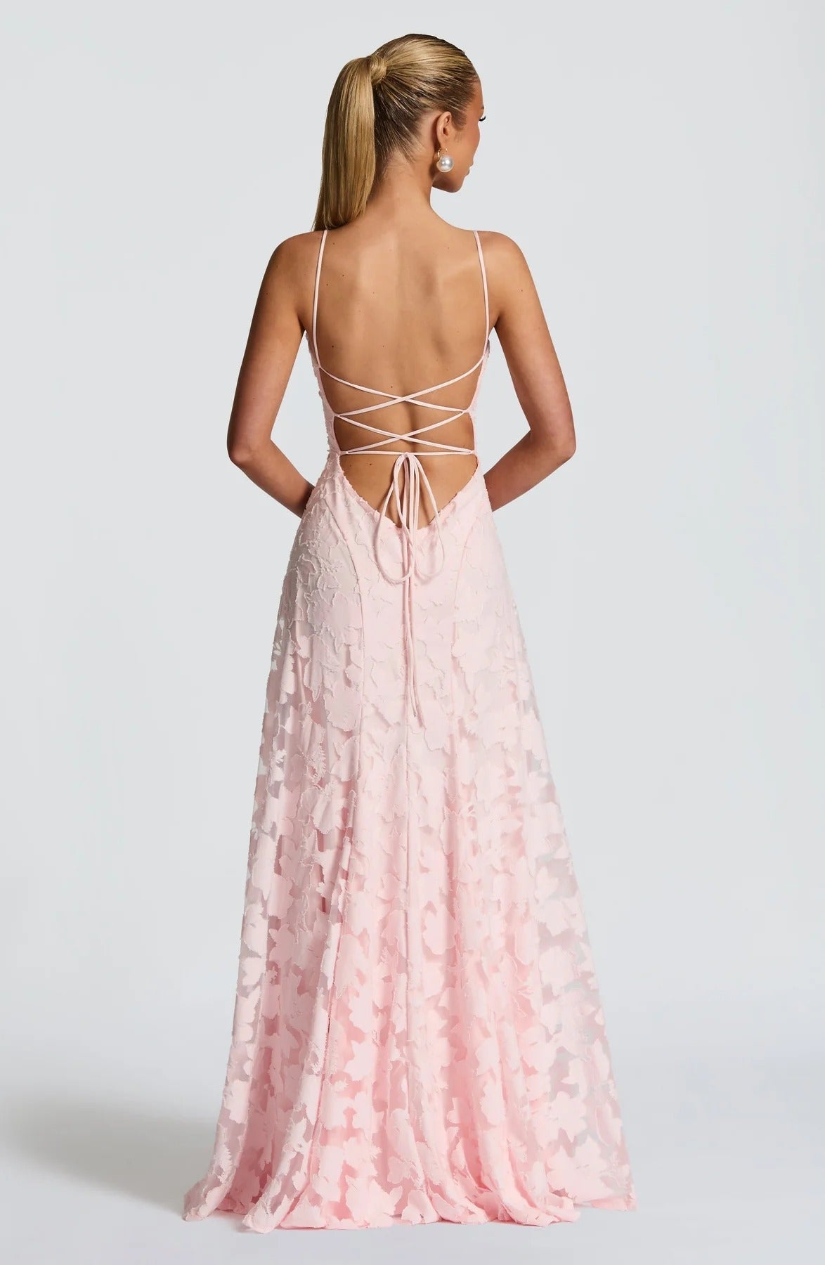 Ärmelloses geblümtes Maxikleid „Brielle“