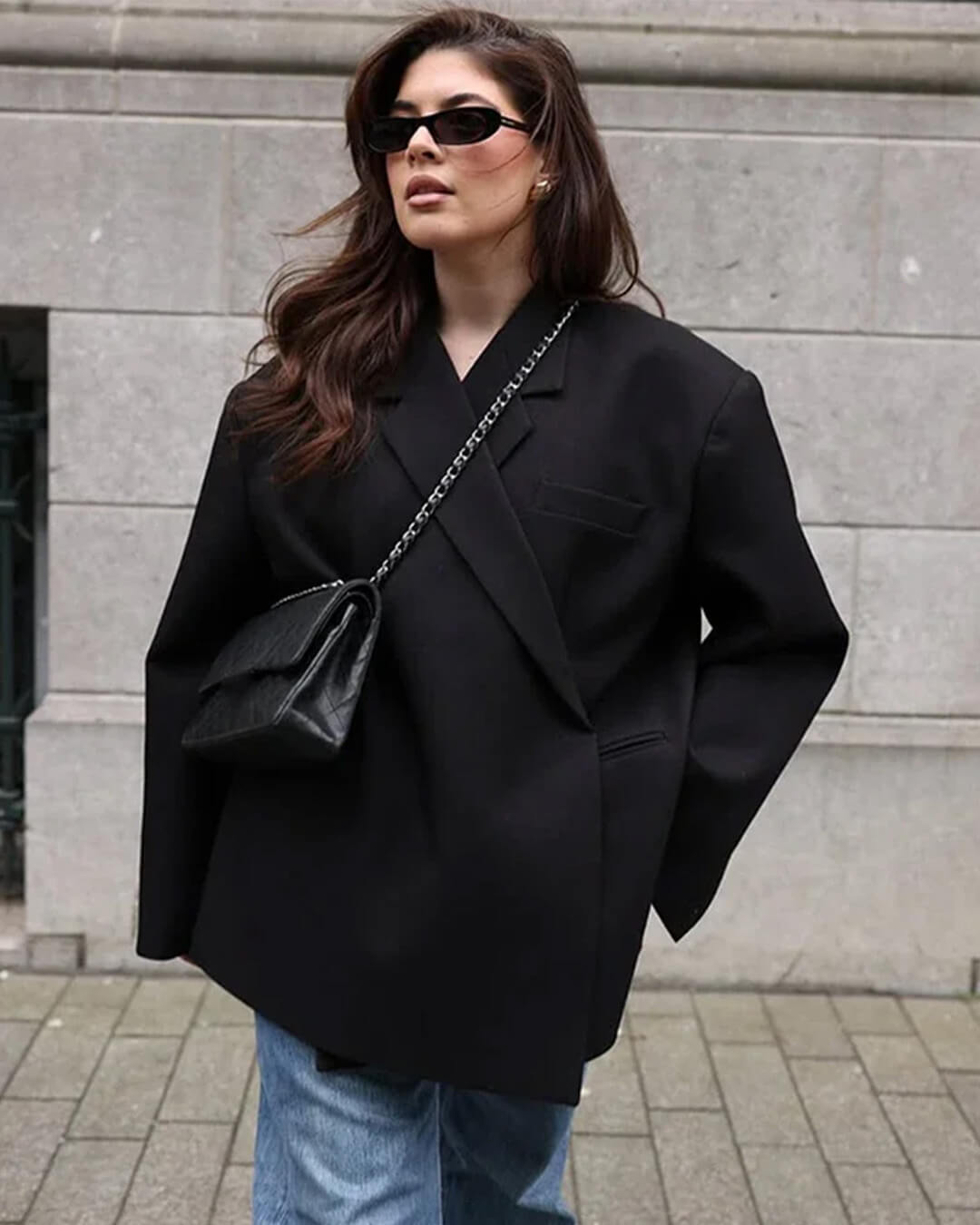 Brittany Blazer mit einem Knopf und Revers