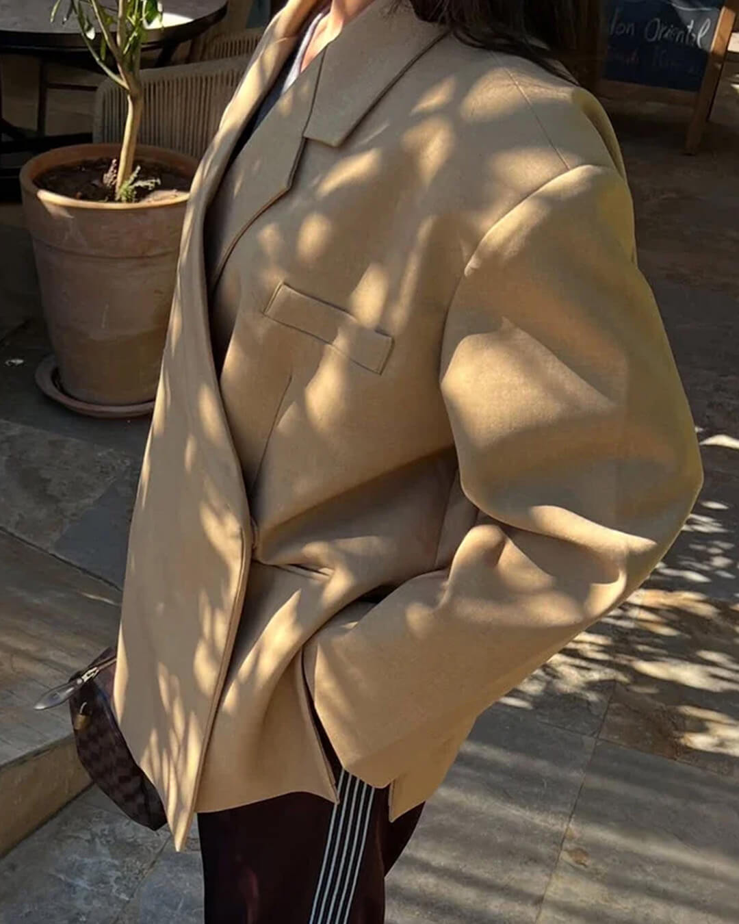 Brittany Blazer mit einem Knopf und Revers