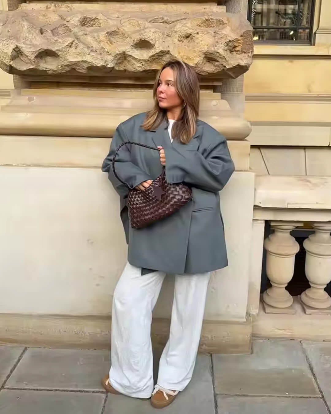 Brittany Blazer mit einem Knopf und Revers