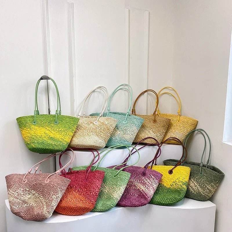 Camille Shopper aus französischem Stroh
