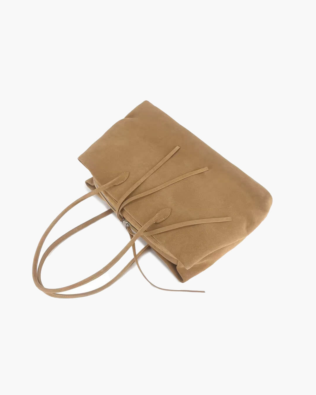 Carly Tote-Bag aus Veloursleder mit Frost-Effekt