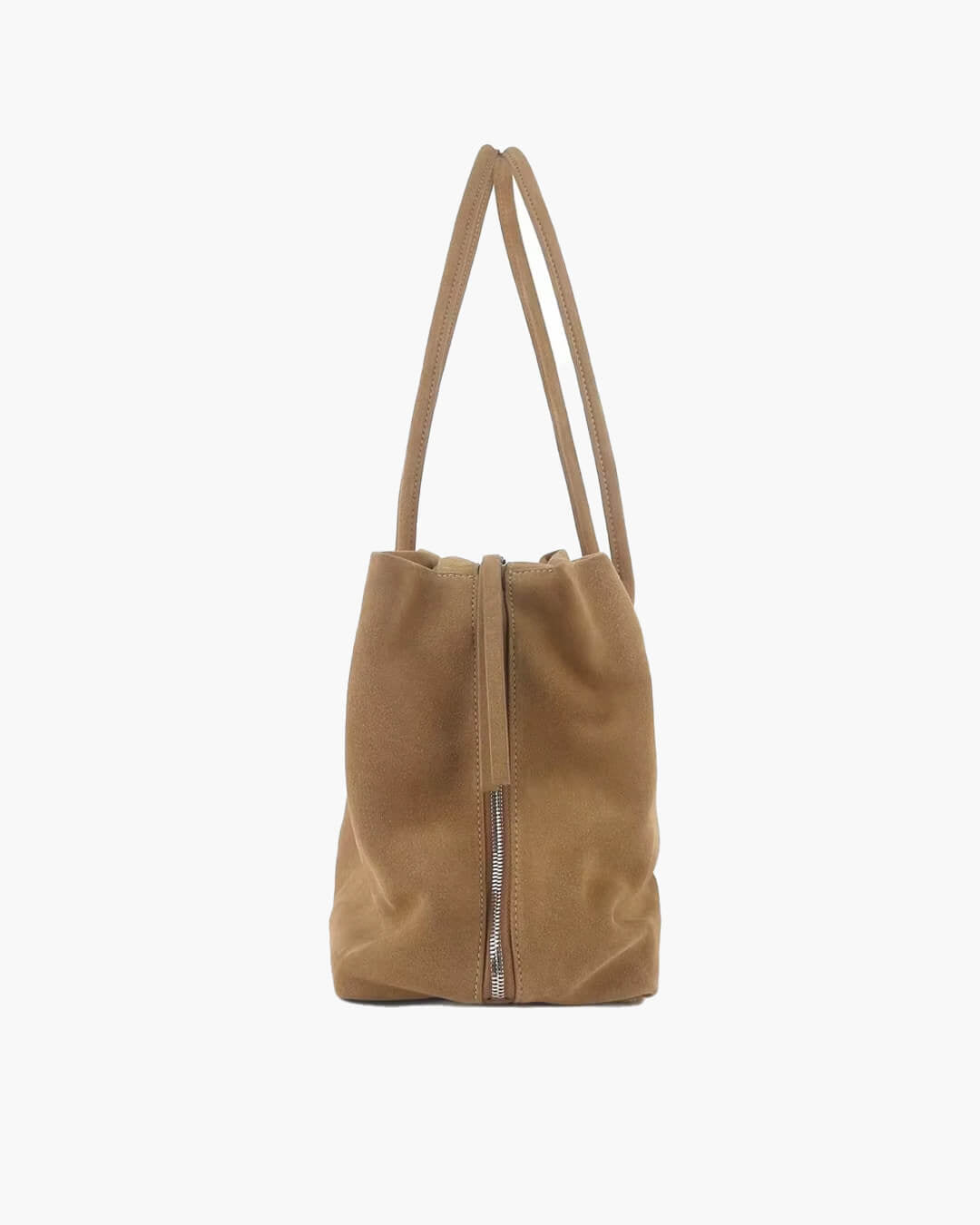 Carly Tote-Bag aus Veloursleder mit Frost-Effekt