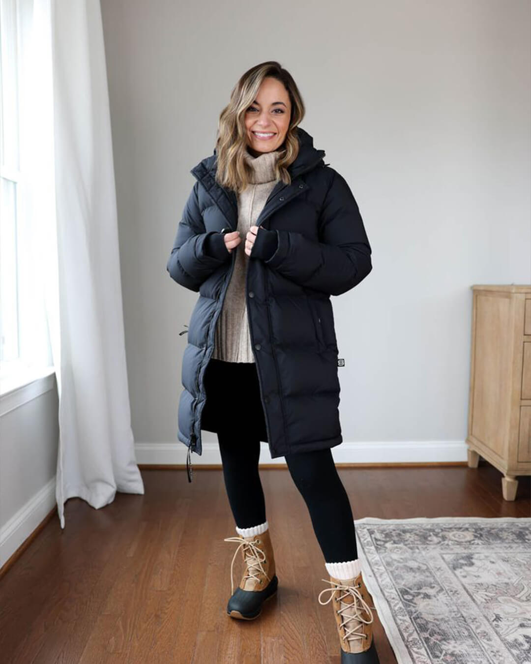 Carlyn Parkajacke mit Kapuze