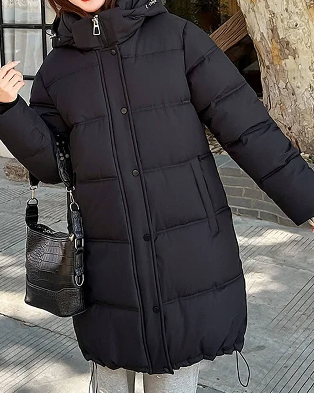 Carlyn Parkajacke mit Kapuze