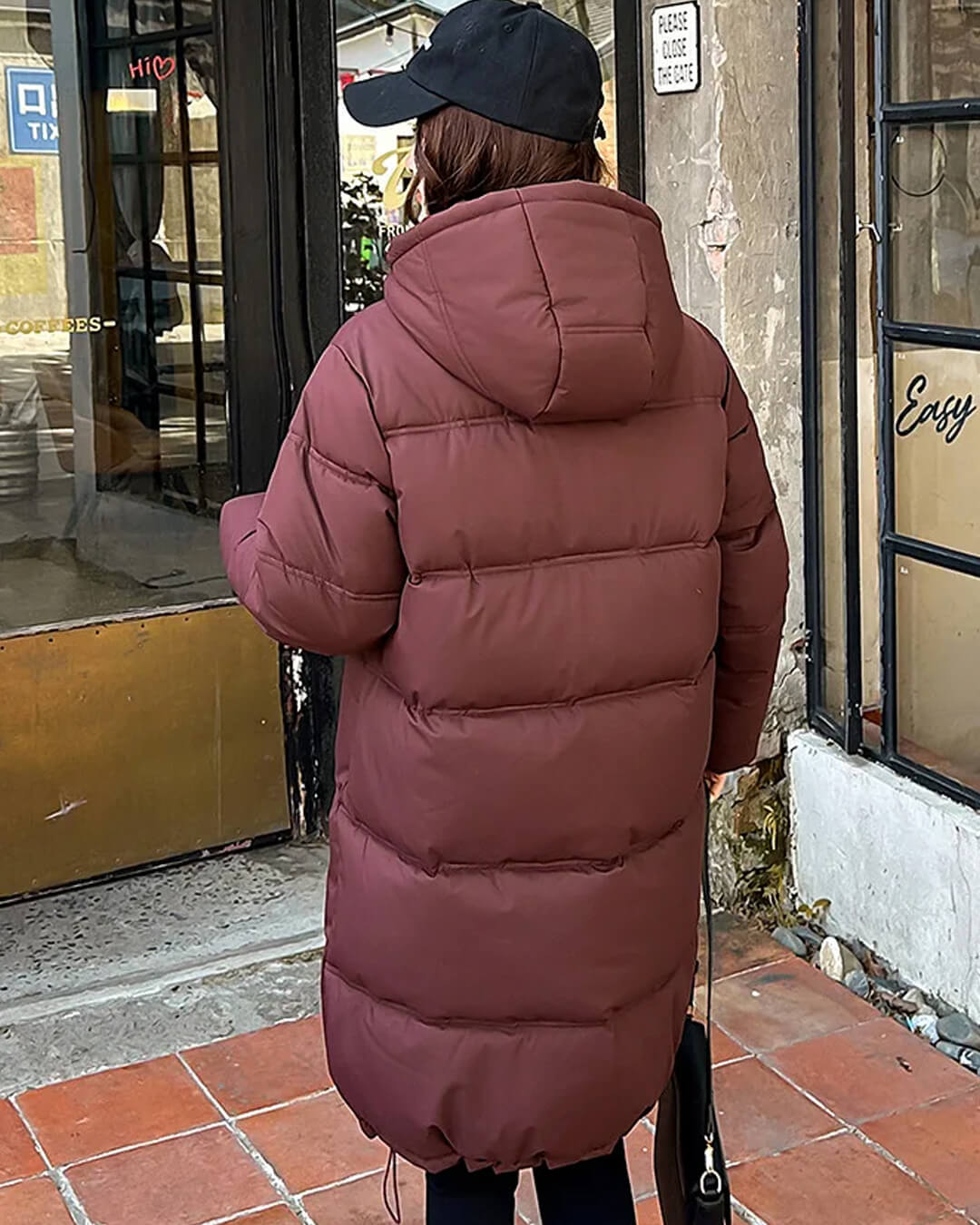 Carlyn Parkajacke mit Kapuze
