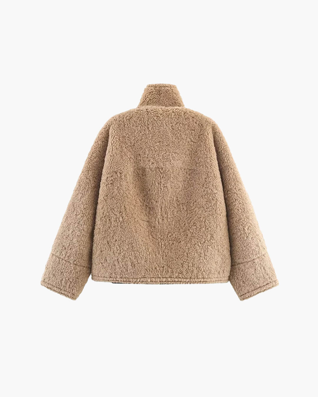 Carol Kunstpelzjacke mit Stehkragen
