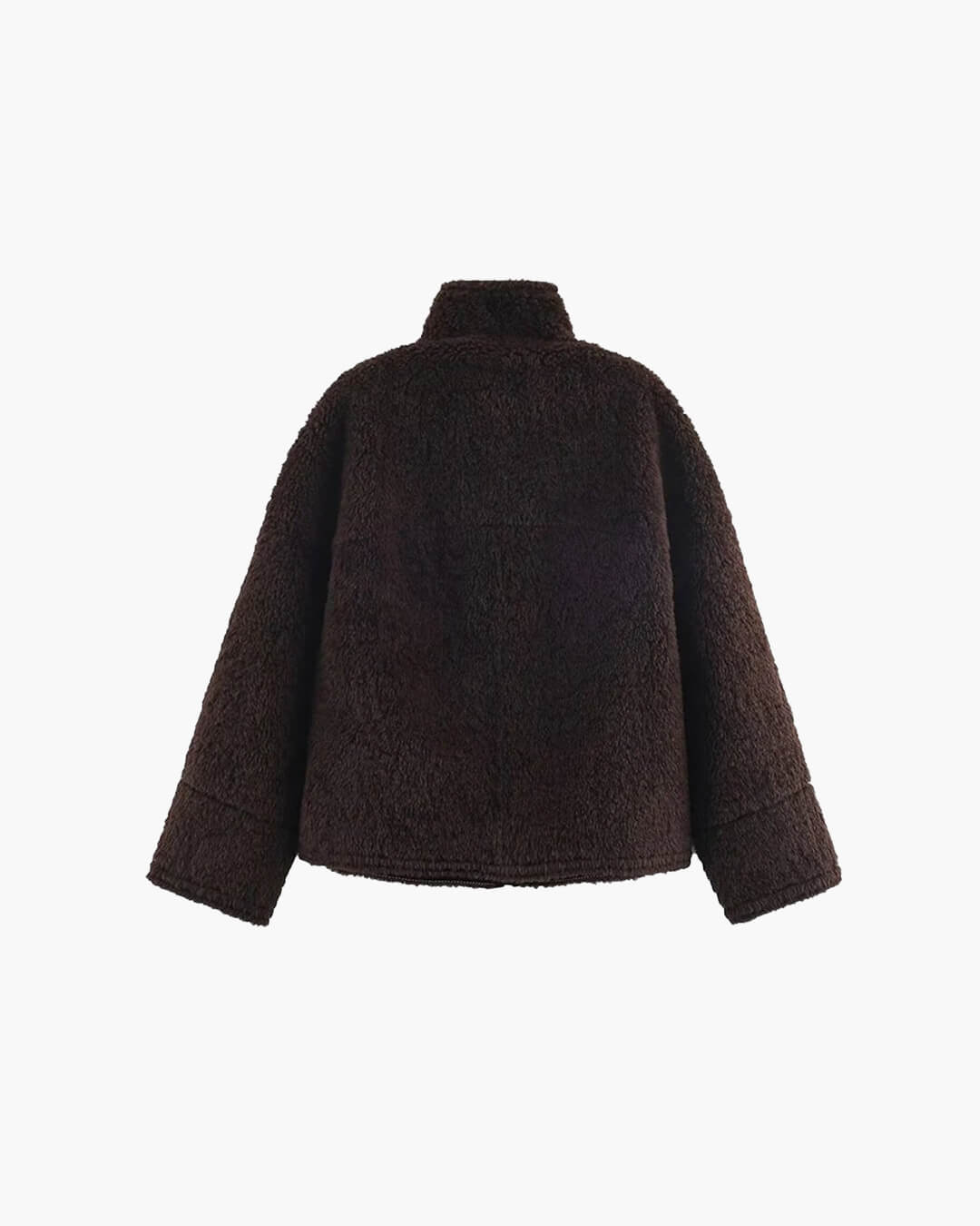 Carol Kunstpelzjacke mit Stehkragen