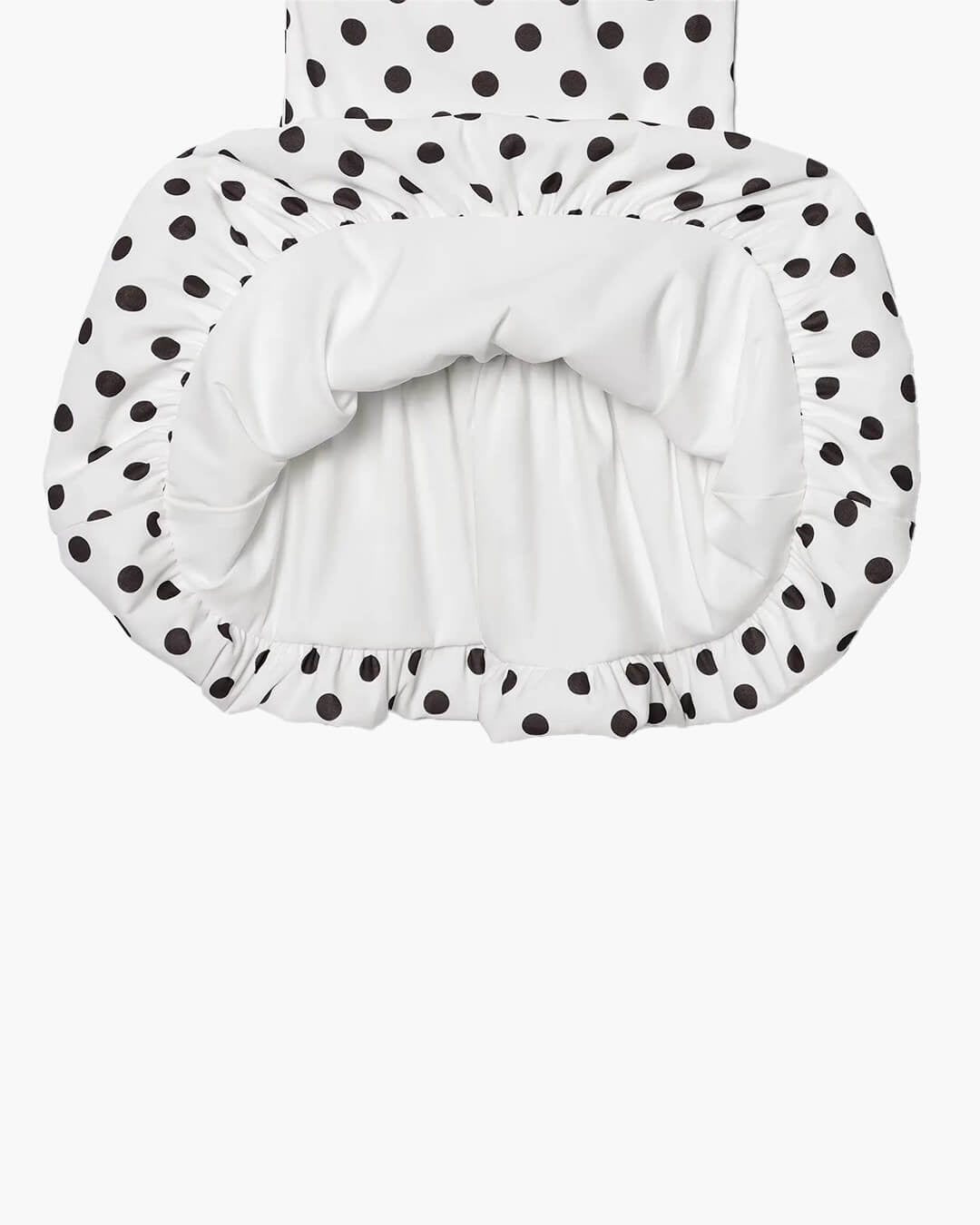 Cassy Ballon-Minidress mit Polka-Dots