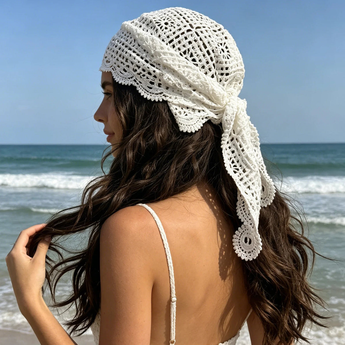 Celeste Bohemian Triangle Headscarf