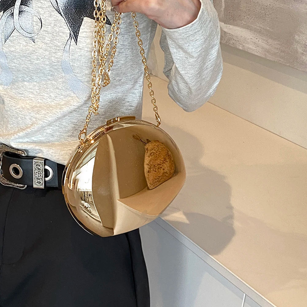 Celeste Shell Shape Evening Clutch
