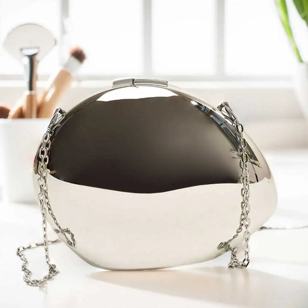 Celeste Shell Shape Evening Clutch